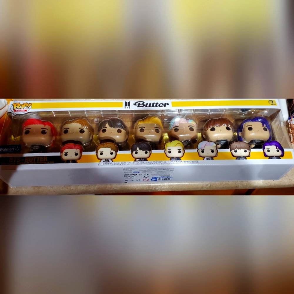 7 pack Butter Funko Pops , BTS Funko